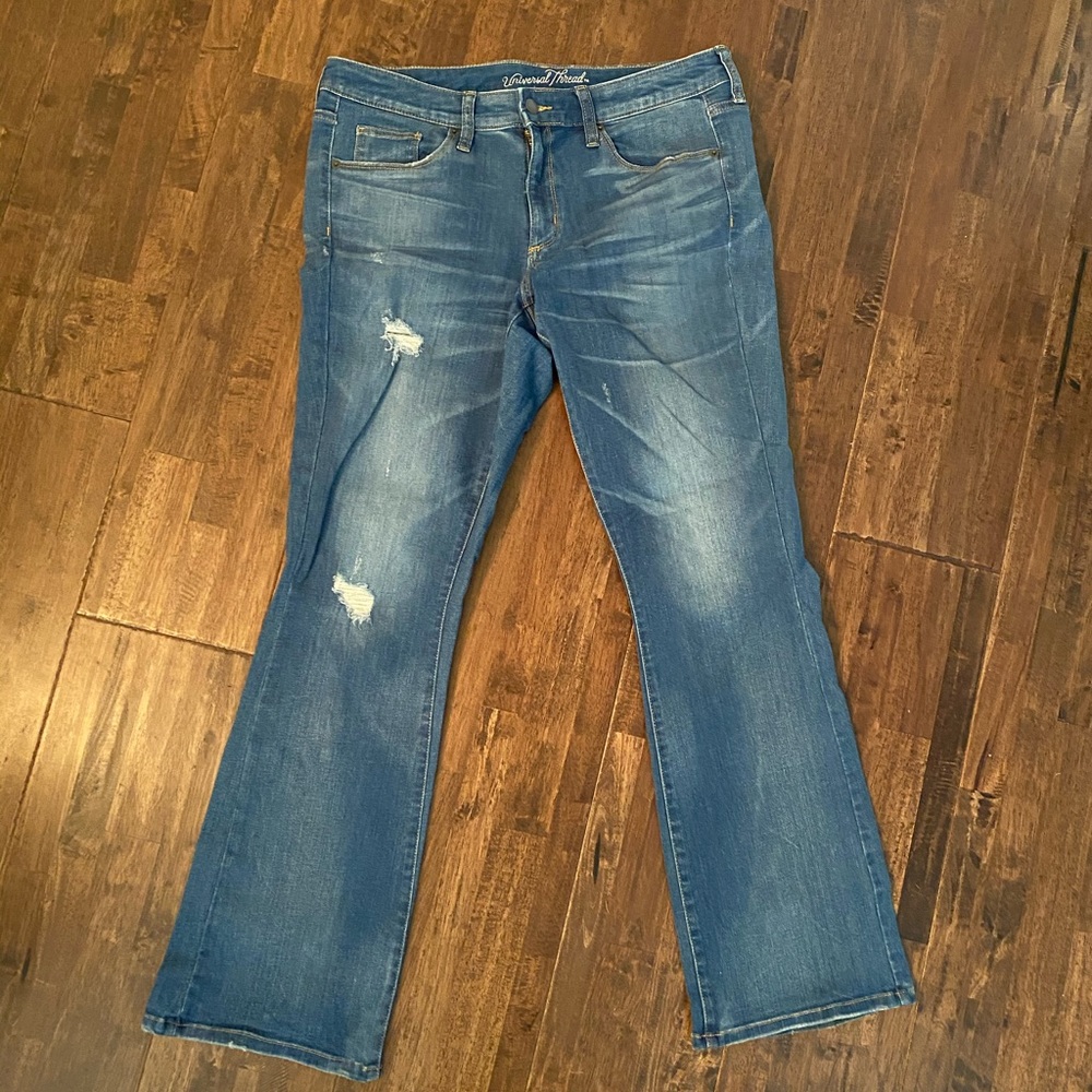 Universal Thread Mid Rise Skinny Boot Cut
